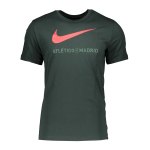 Nike Atletico Madrid Swoosh T-Shirt Grün F346