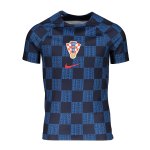 Nike Kroatien Prematch Shirt WM 2022 Kids Blau F498