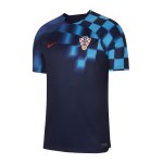 Nike Kroatien Trikot Away WM 2022 Blau F498