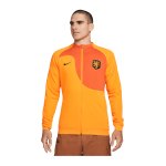 Nike Niederlande Trainingsjacke Orange F833