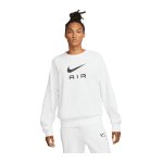 Nike Air FT Crew Sweatshirt Blau Weiss F455