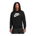 Nike Club Fleece Brushed Back Crew Sweatshirt F010