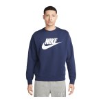 Nike Club Fleece Brushed Back Crew Sweatshirt F010