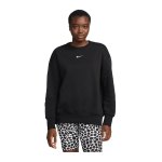 Nike Style Oversized Sweatshirt Damen Schwarz F010