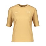 Nike FC Barcelona Ignite T-Shirt Damen Gelb F714