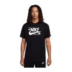 Nike T-Shirt Schwarz F010