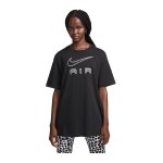 Nike Air T-Shirt Damen Schwarz Weiss F010