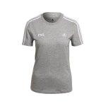 adidas Fortuna Düsseldorf Freizeit T-Shirt Damen Grau