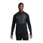 Nike Therma-Fit Academy Winter Warrior HalfZip Sweatshirt Schwarz Grau F010