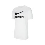 Nike FC Augsburg Fleece T-Shirt Rot F657