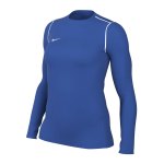 Nike Park 20 Sweatshirt Damen Blau Weiss F463