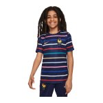Nike Frankreich Prematch Shirt EM 2024 Kids Blau F499