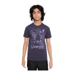 Nike FC Liverpool Air T-Shirt Kids Grau F015