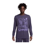 Nike FC Liverpool Air Max90 T-Shirt Grau F015