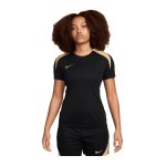 Nike Strike Trainingshirt Damen Schwarz Gold F011