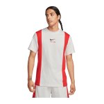 Nike Air T-Shirt Weiss Rot F121