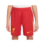 Nike FC Liverpool Short Home 2024/2025 Kids Rot F687