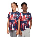 Nike Paris St. Germain Prematch Shirt 2024/2025 Kids Blau F411