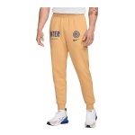 Nike Inter Mailand Club Jogginghose Gold F714