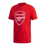adidas FC Arsenal London DNA Graphic T-Shirt Rot
