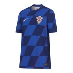 Nike Kroatien Trikot Away EM 2024 Kids Blau Weiss F405