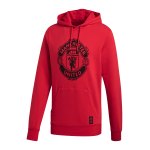 adidas Manchester United DNA Hoody Rot