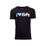 FuPa Shirt I love FuPa Royal Blau