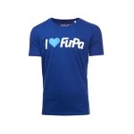 FuPa Shirt I love FuPa Royal Blau