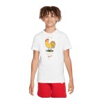 Nike Frankreich Soccer T-Shirt EM 2024 Kids Weiss F100