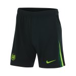 Nike VfL Wolfsburg Short Home Away 2024/2025 Schwarz Grün F010