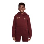 Nike FC Liverpool Club Hoody Kids Rot F619