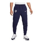 Nike England Tech Fleece Jogginghose EM 2024 Lila F555