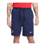 Nike Paris St. Germain Tech Fleece Short Blau F410