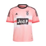 adidas Juventus Turin Human Race Trikot Kids Pink