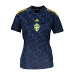 adidas Schweden Trikot Away Frauen EM 2022 Damen Blau