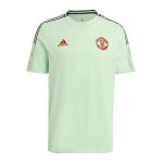 adidas Manchester United T-Shirt Hellgrün