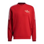 adidas Manchester United CNY Sweatshirt Rot
