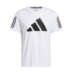 adidas FL 3Bar T-Shirt Running Weiss
