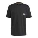 adidas Mandala Graphic T-Shirt Schwarz