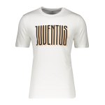 adidas Juventus Turin Street T-Shirt Weiss