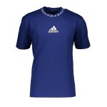 adidas Juventus Turin Icon T-Shirt Blau Weiss