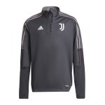 adidas Juventus Turin HalfZip Sweatshirt Kids Weiss