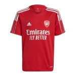 adidas FC Arsenal London Trainingsshirt Kids Rot