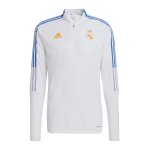 adidas Real Madrid HalfZip Sweatshirt Schwarz
