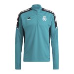 adidas Real Madrid HalfZip Sweatshirt Grün