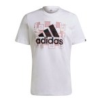 adidas Esports T-Shirt Weiss Schwarz