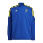 adidas Juventus Turin Sweatshirt Blau Gelb