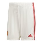 adidas Manchester United Short Home 2021/2022 Weiss