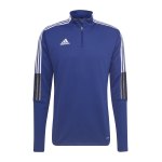 adidas House of Tiro Warm Sweatshirt Blau