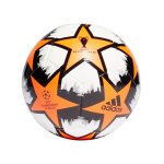 adidas UCL Club Trainingsball Orange Schwarz Weiss